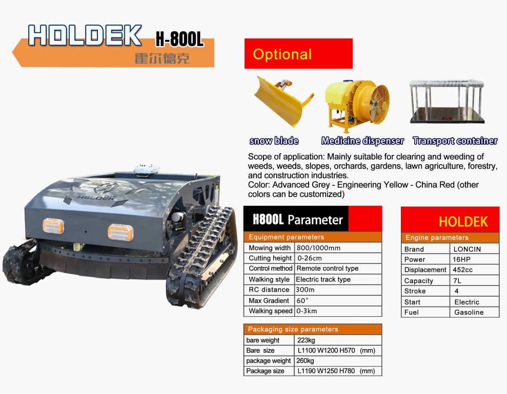 HOLDEK H-800L Lawn Mowers